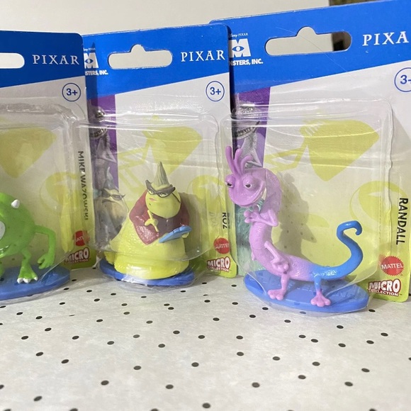 Disney Pixar Monsters,Inc. Mattel Micro Collection Sulley-Boo-Roz..5 Figure Set - Picture 3 of 11